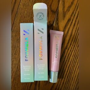 2 x Formula Z bubble dream drop lip elixir 15ml